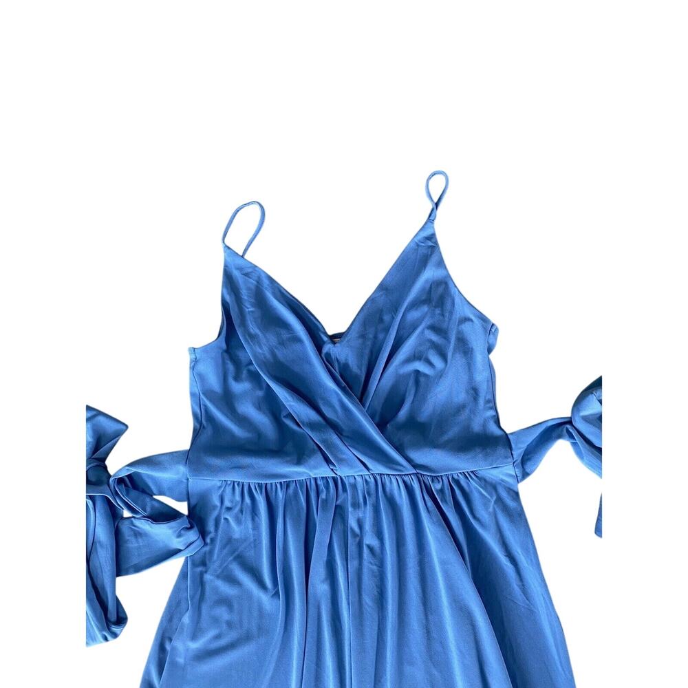 Bcbgeneration Spaghetti Strap Front Slit Belted B… - image 5